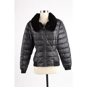 LNWOT Tom Ford Quilted Jacket w/ Mink Fur High Collar SZ 38 Black $5,900